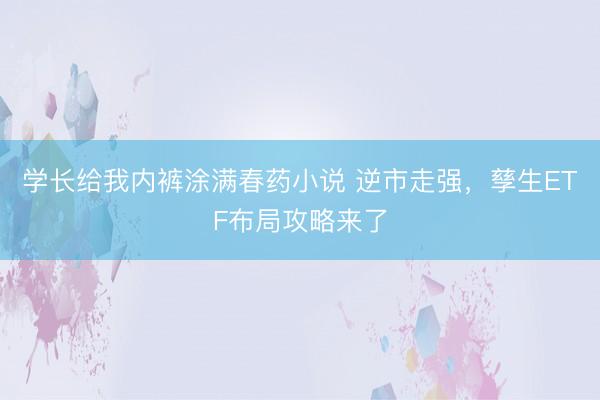 学长给我内裤涂满春药小说 逆市走强，孳生ETF布局攻略来了